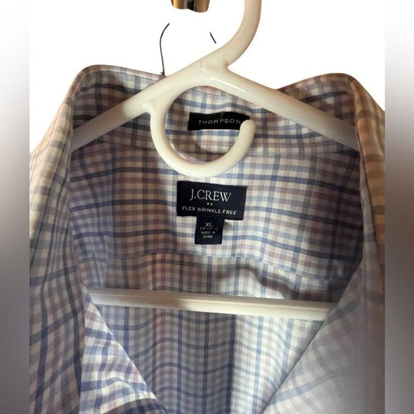 J.CREW THOMPSON FLEX WRINKLE FREE BUTTON UP MENS SIZE XL - Picture 5 of 9
